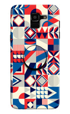 Colorful Pattern Samsung J6 Pop Case by Casekaro