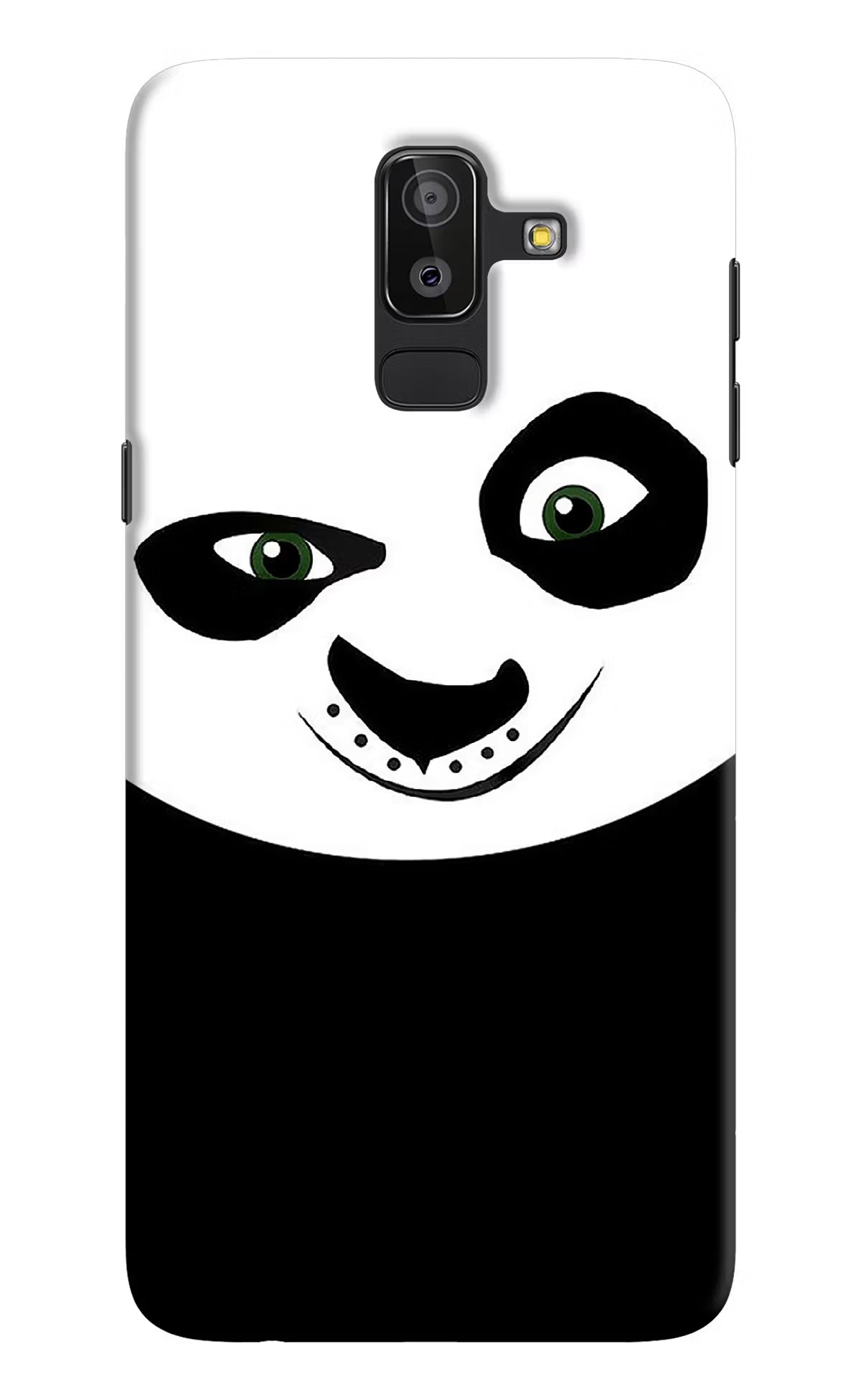 Panda Samsung J8 Hard Case Back Cover by Casekaro