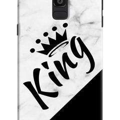 King Samsung J8 Hard Case Back Cover by Casekaro