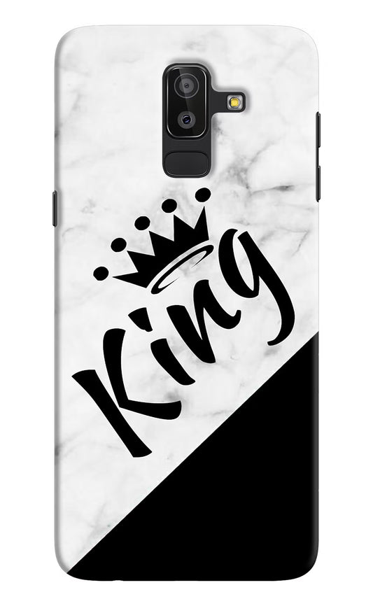 King Samsung J8 Hard Case Back Cover by Casekaro