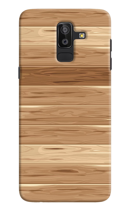 Wooden Vector Samsung J8 Hard Case Back Cover by Casekaro