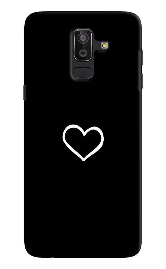 Heart Samsung J8 Hard Case Back Cover by Casekaro