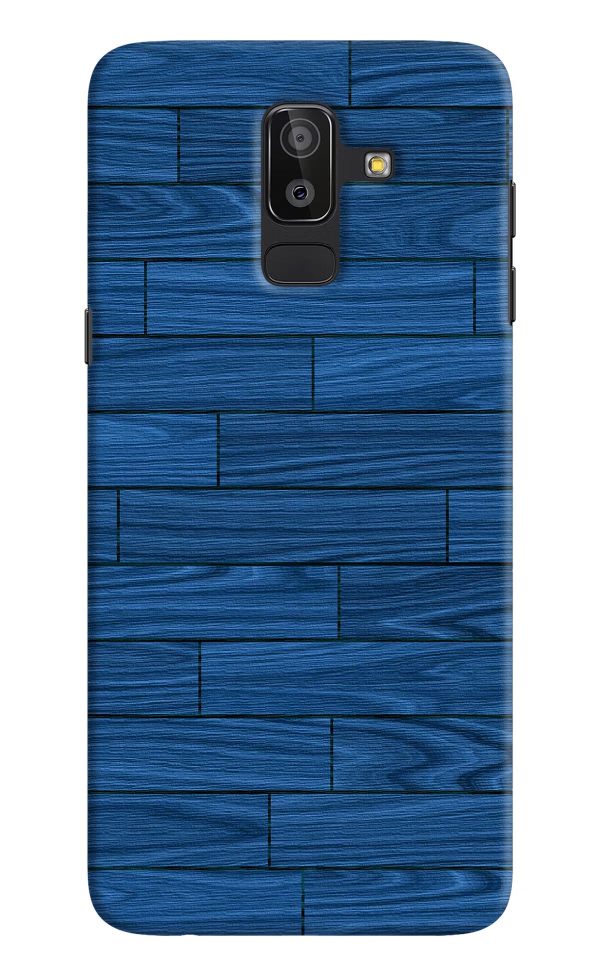 Wooden Texture Samsung J8 Hard Case Back Cover by Casekaro