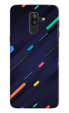 Abstract Design Samsung J8 Hard Case Back Cover by Casekaro