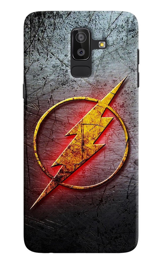 Flash Samsung J8 Hard Case Back Cover by Casekaro