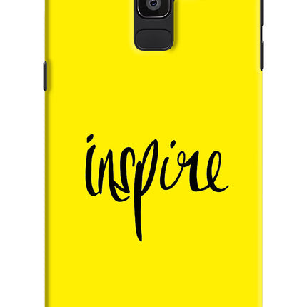 Inspire Samsung J8 Hard Case Back Cover by Casekaro