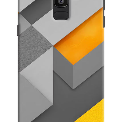 Abstract Samsung J8 Hard Case Back Cover by Casekaro