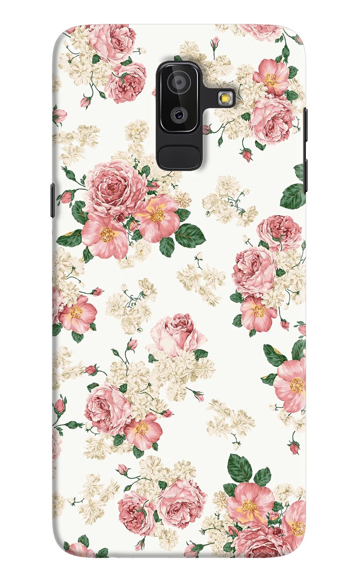 Flowers Samsung J8 Hard Case Back Cover by Casekaro