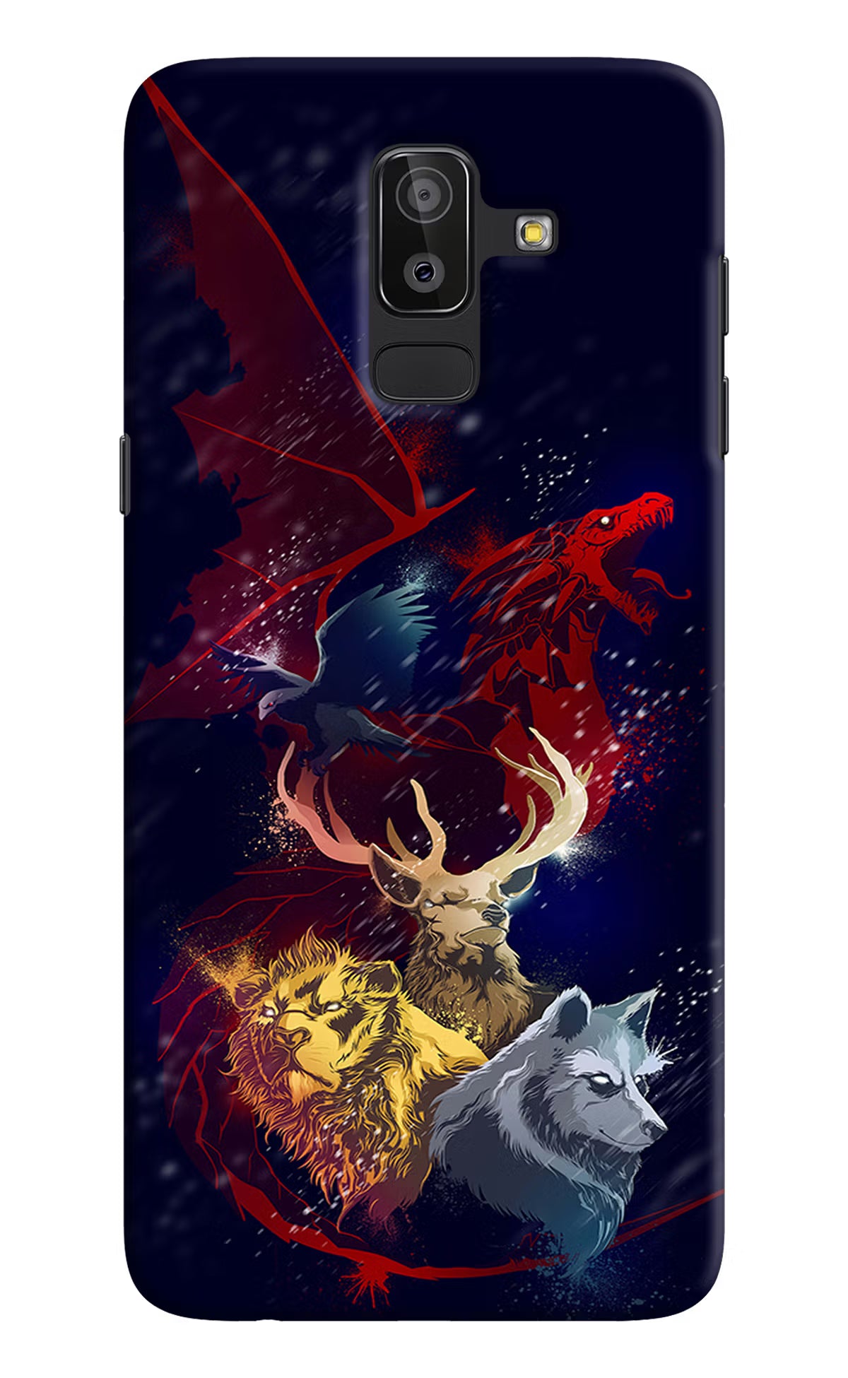 Game Of Thrones Samsung J8 Hard Case Back Cover by Casekaro