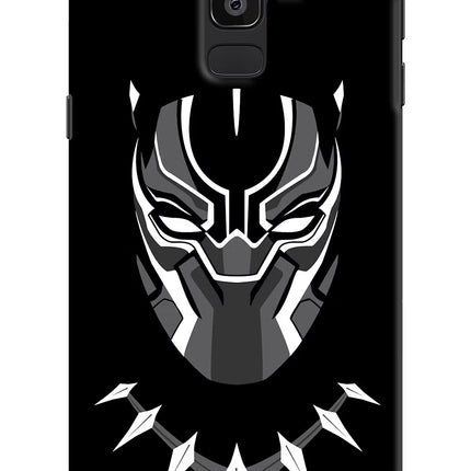 Black Panther Samsung J8 Hard Case Back Cover by Casekaro