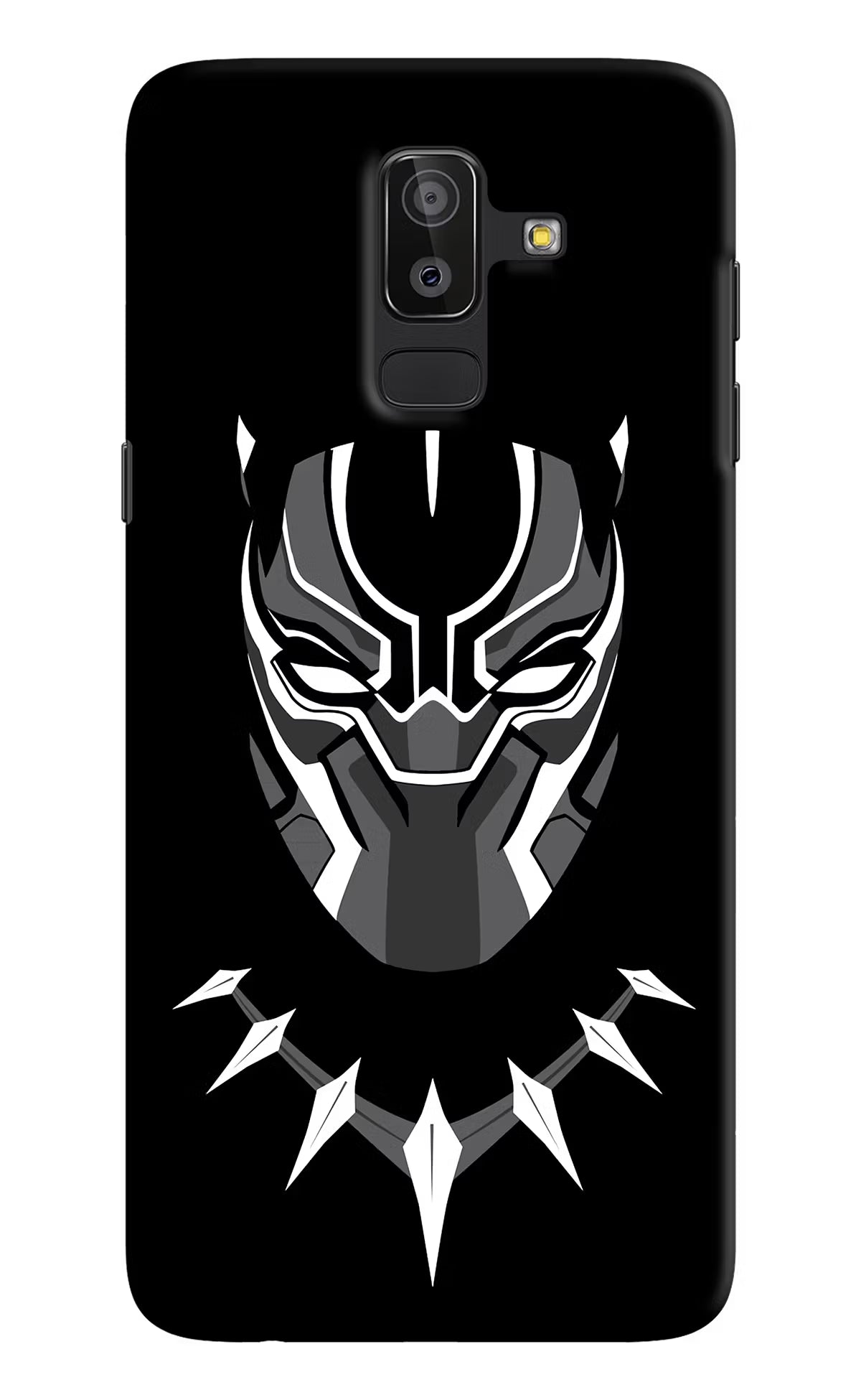 Black Panther Samsung J8 Hard Case Back Cover by Casekaro