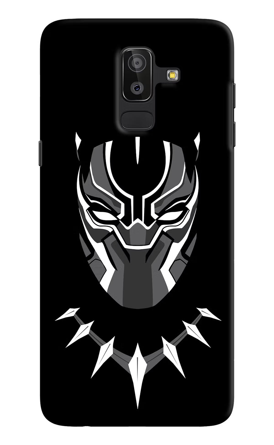 Black Panther Samsung J8 Back Cover, Hard case