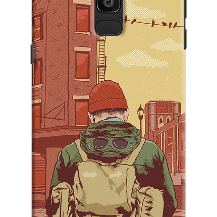 Adventurous Samsung J8 Hard Case Back Cover by Casekaro