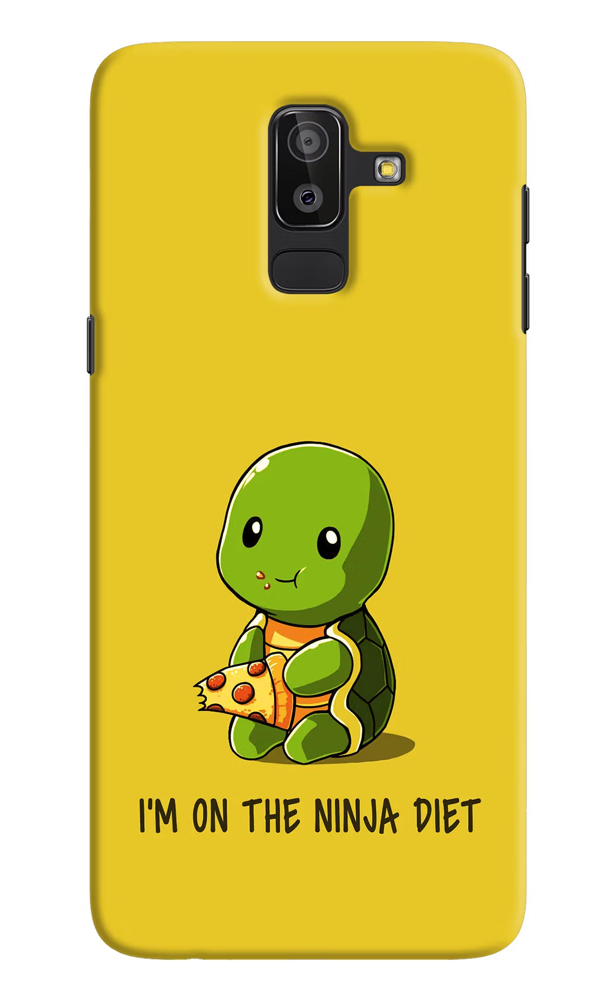 I'm on Ninja Diet Samsung J8 Hard Case Back Cover by Casekaro