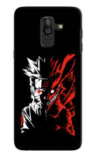 Naruto Two Face Samsung J8 Hard Case Back Cover by Casekaro