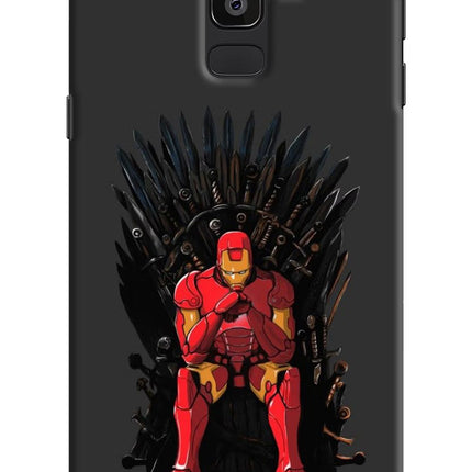 Ironman Throne Samsung J8 Hard Case Back Cover by Casekaro
