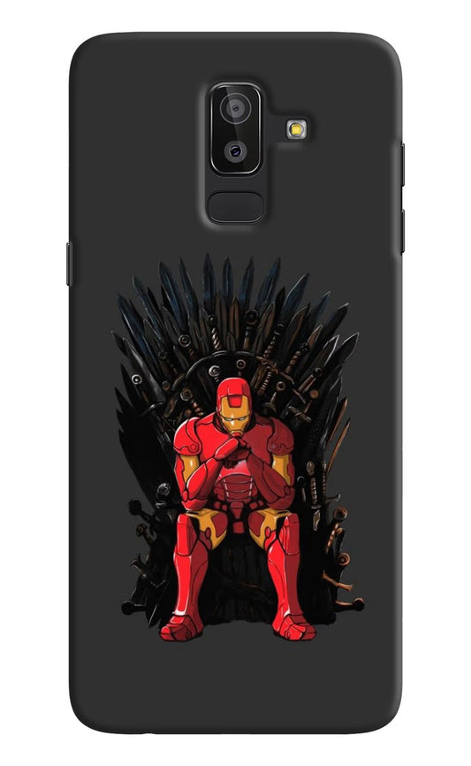 Ironman Throne Samsung J8 Hard Case Back Cover by Casekaro