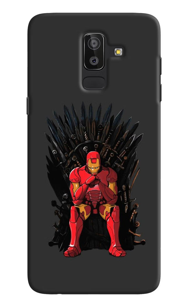 Ironman Throne Samsung J8 Hard Case Back Cover by Casekaro