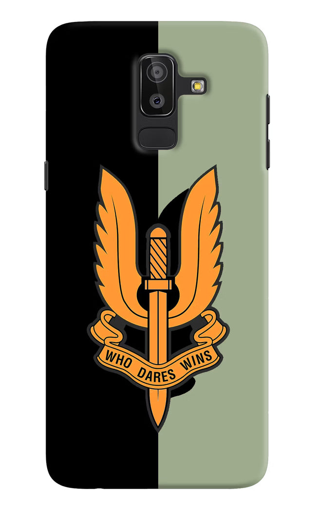 Balidan Logo Samsung J8 Hard Case Back Cover by Casekaro