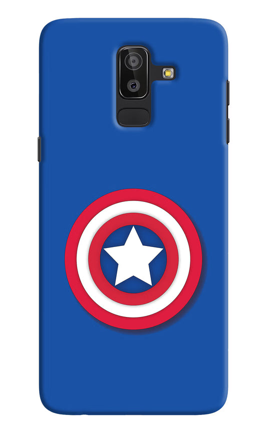 Shield Samsung J8 Hard Case Back Cover by Casekaro