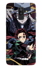 Demon Slayer Samsung J8 Hard Case Back Cover by Casekaro