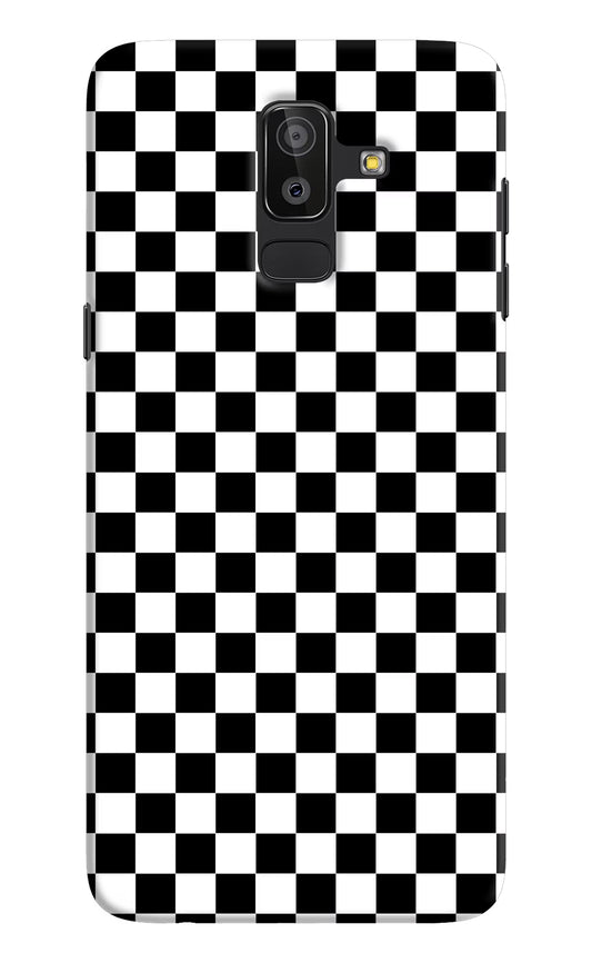 Chess Board Samsung J8 Hard Case Back Cover by Casekaro