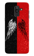 Wings Samsung J8 Hard Case Back Cover by Casekaro
