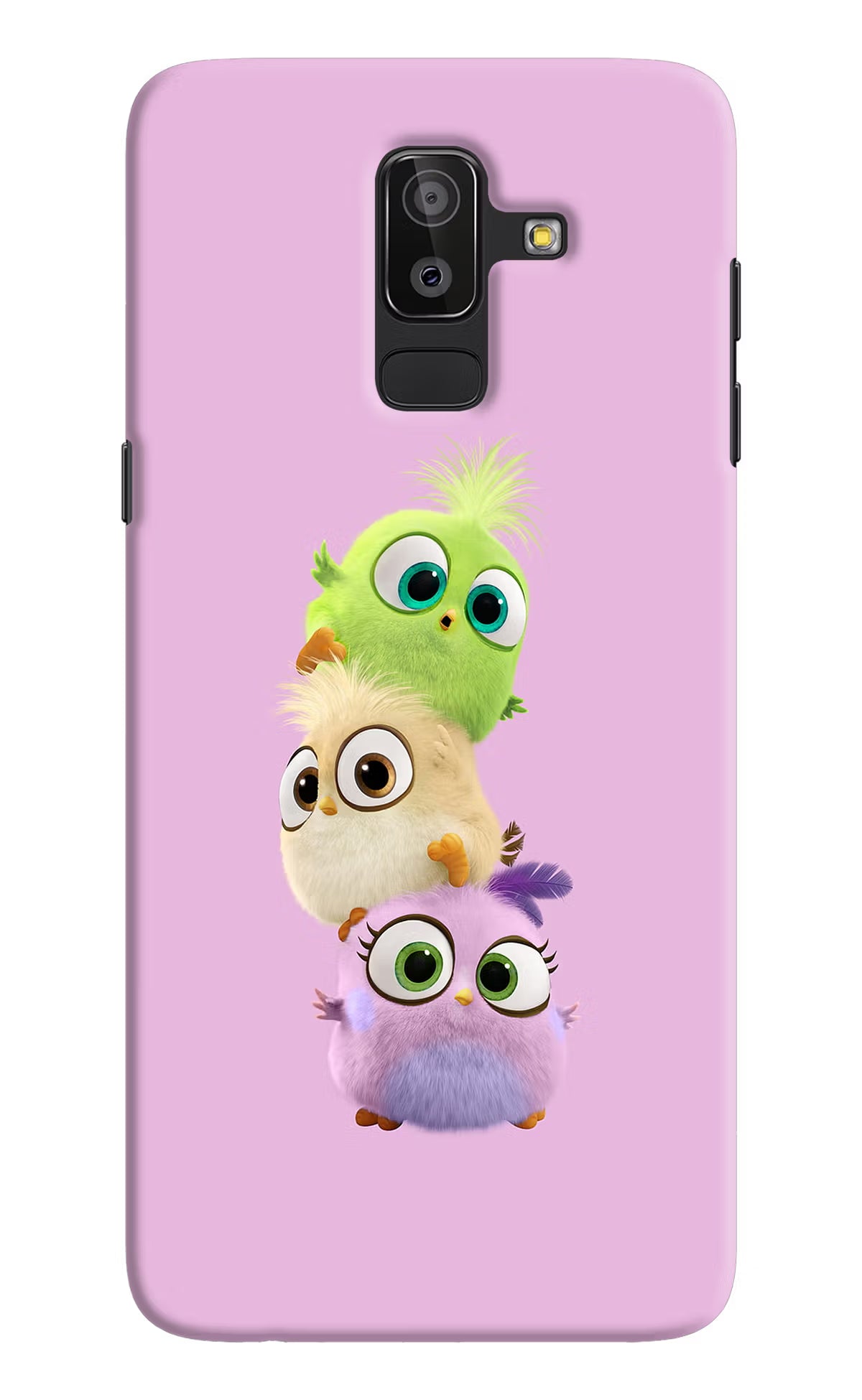 Cute Little Birds Samsung J8 Hard Case Back Cover by Casekaro