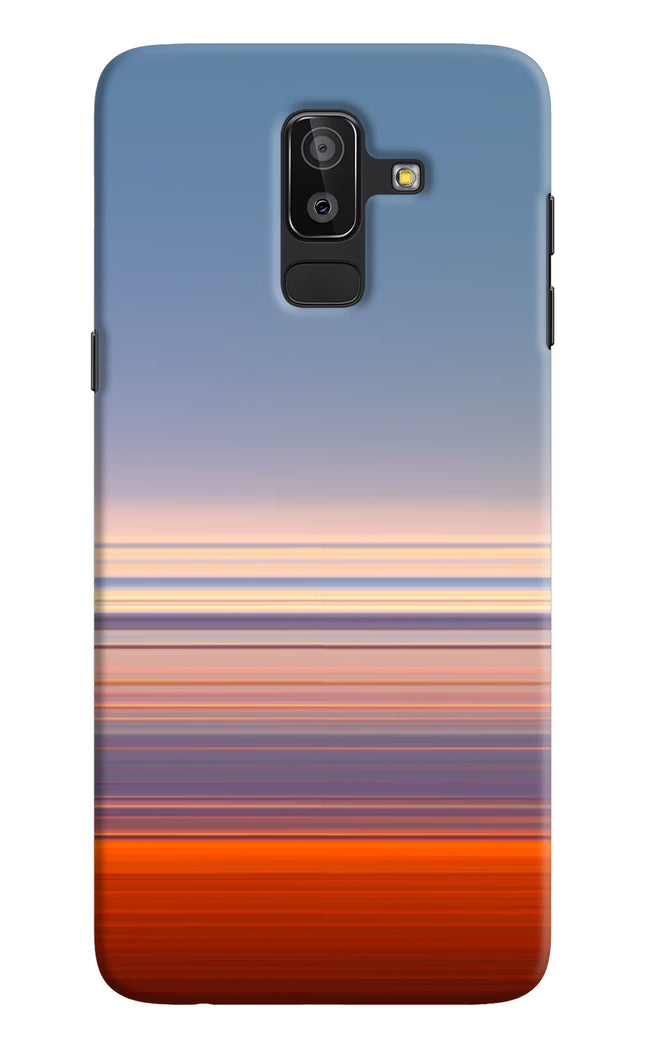 Morning Colors Samsung J8 Hard Case Back Cover by Casekaro