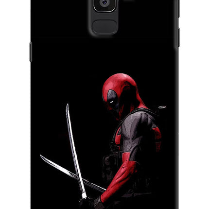 Deadpool Samsung J8 Hard Case Back Cover by Casekaro