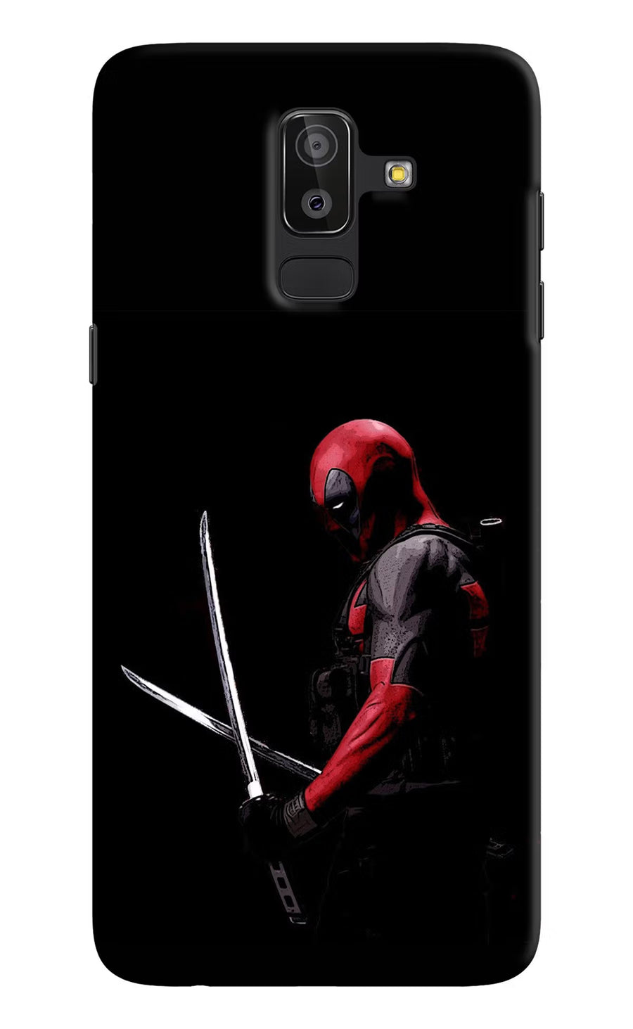 Deadpool Samsung J8 Back Cover, Hard case