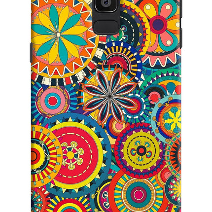 Gol Gol Art Samsung J8 Hard Case Back Cover by Casekaro