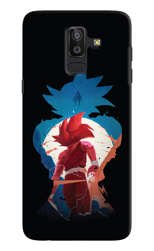 Goku Samsung J8 Hard Case Back Cover by Casekaro