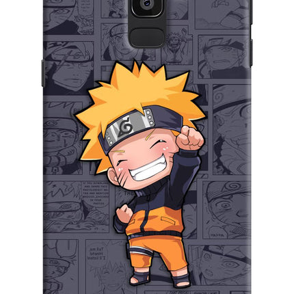 Chota Naruto Samsung J8 Hard Case Back Cover by Casekaro