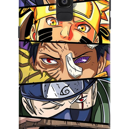 Naruto Character Samsung J8 Hard Case Back Cover by Casekaro