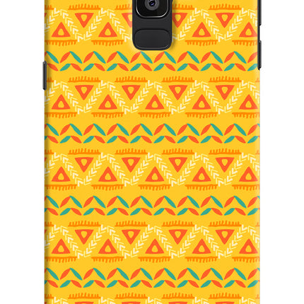 Tribal Pattern Samsung J8 Hard Case Back Cover by Casekaro