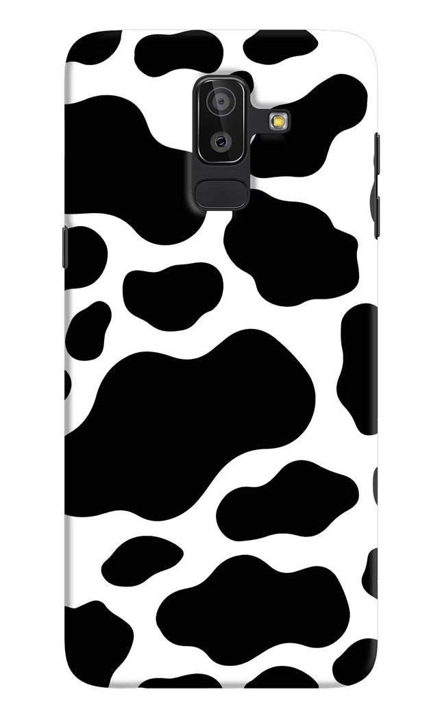 Cow Spots Samsung J8 Hard Case Back Cover by Casekaro