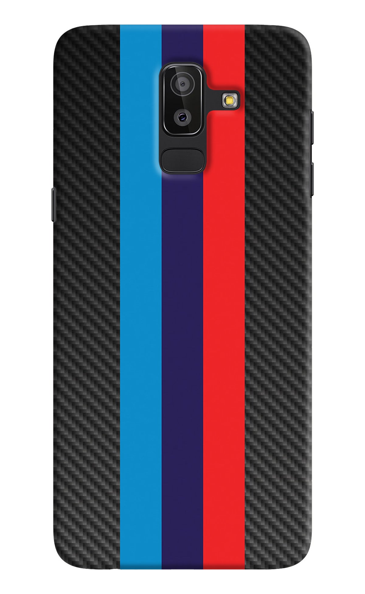 BMW Stripes Pattern Samsung J8 Back Cover