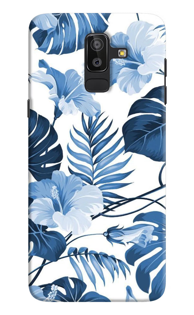 Fabric Art Samsung J8 Hard Case Back Cover by Casekaro