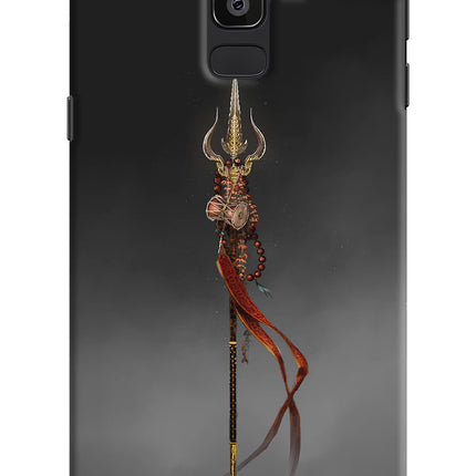 Shiv Trishul Samsung J8 Hard Case Back Cover by Casekaro