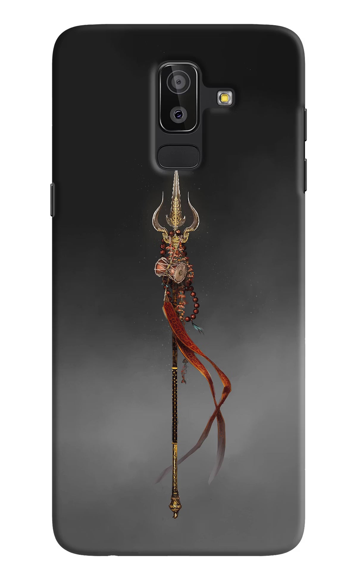 Shiv Trishul Samsung J8 Hard Case Back Cover by Casekaro