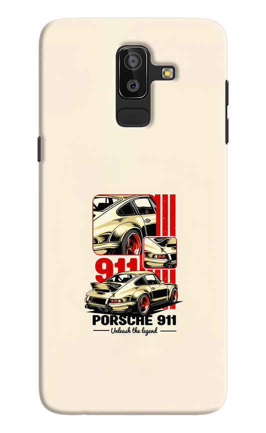 Classic Porsche 911 Samsung J8 Hard Case Back Cover by Casekaro