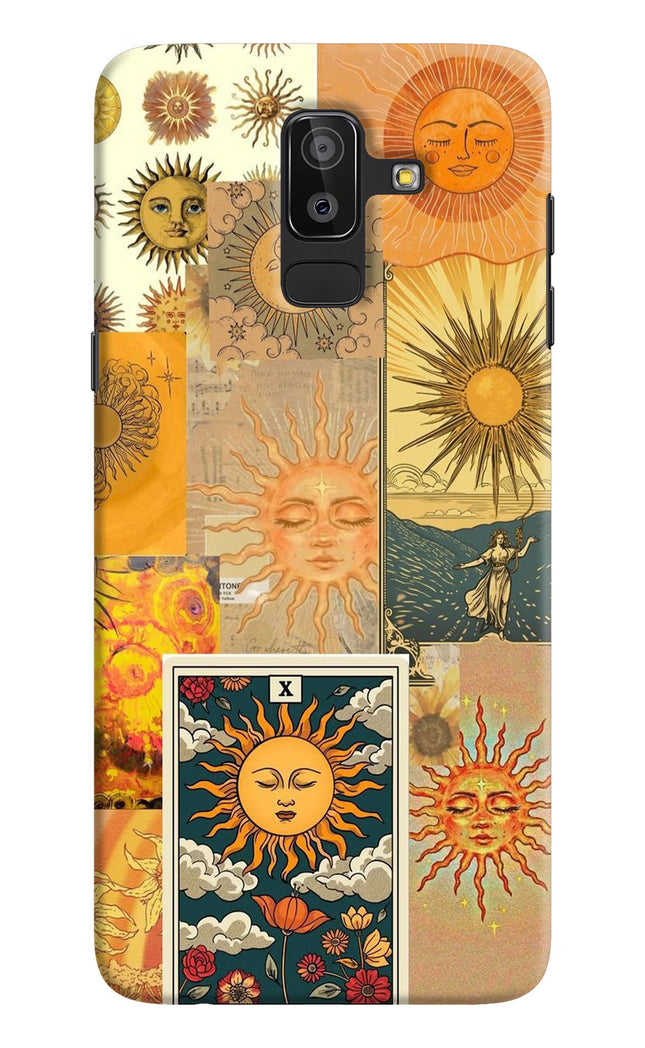 Sun Samsung J8 Hard Case Back Cover by Casekaro