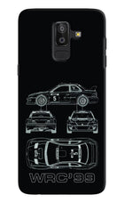 WRC'99 Samsung J8 Hard Case Back Cover by Casekaro