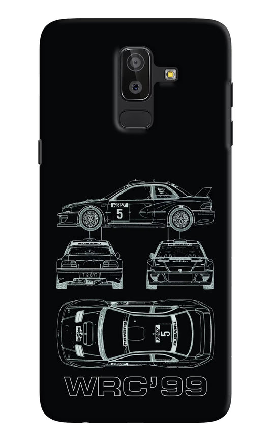 WRC'99 Samsung J8 Hard Case Back Cover by Casekaro
