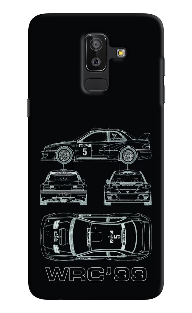 WRC'99 Samsung J8 Hard Case Back Cover by Casekaro