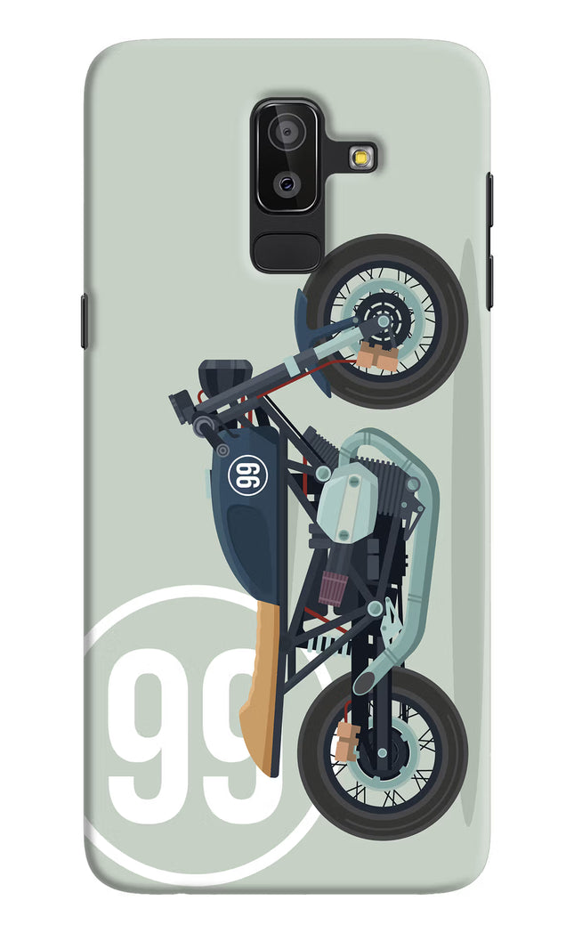 Classic Cafe Racer 99 Samsung J8 Hard Case Back Cover by Casekaro