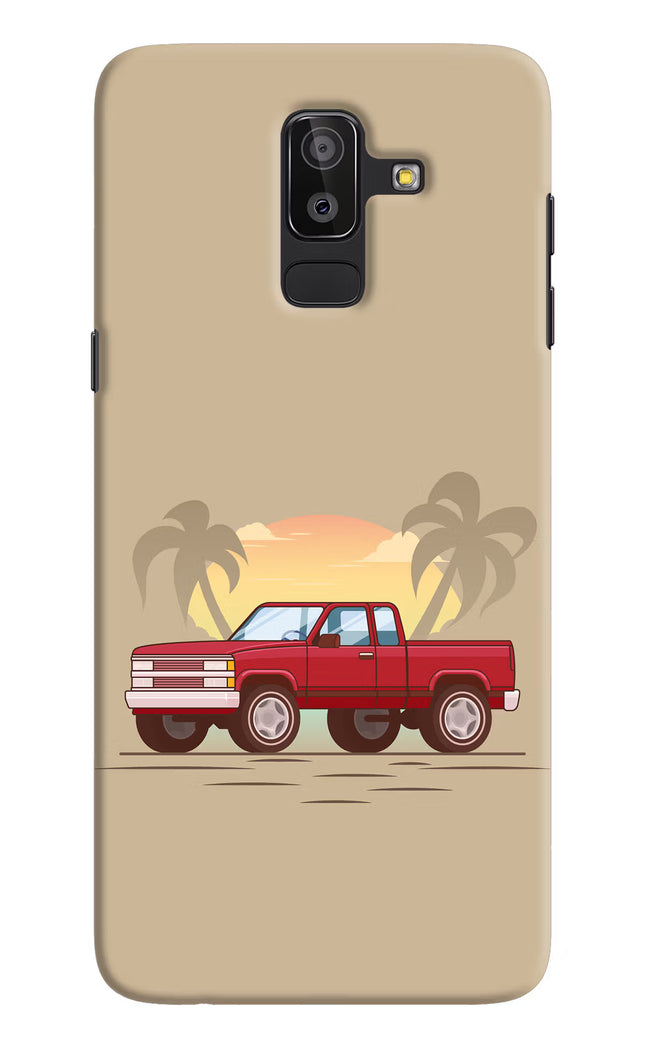 Desert Classic Drive Samsung J8 Hard Case Back Cover by Casekaro