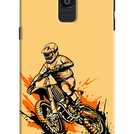 Off-Road Fury Samsung J8 Hard Case Back Cover by Casekaro