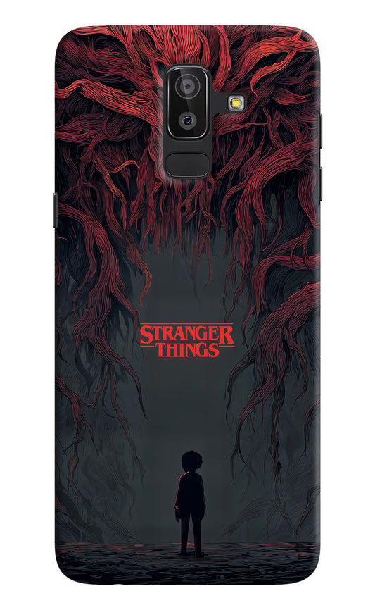 Ordinary Things Dark Side Samsung J8 Hard Case Back Cover by Casekaro